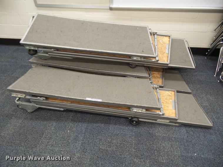 (5) three platform risers in Overland Park, KS | Item DK9261 sold ...