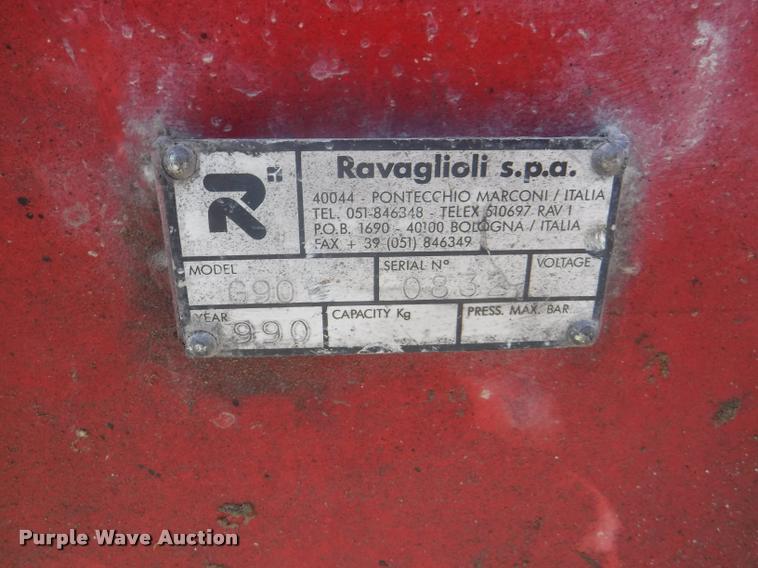 image for item DK9351 1990 Ravaglioli G90 tire machine