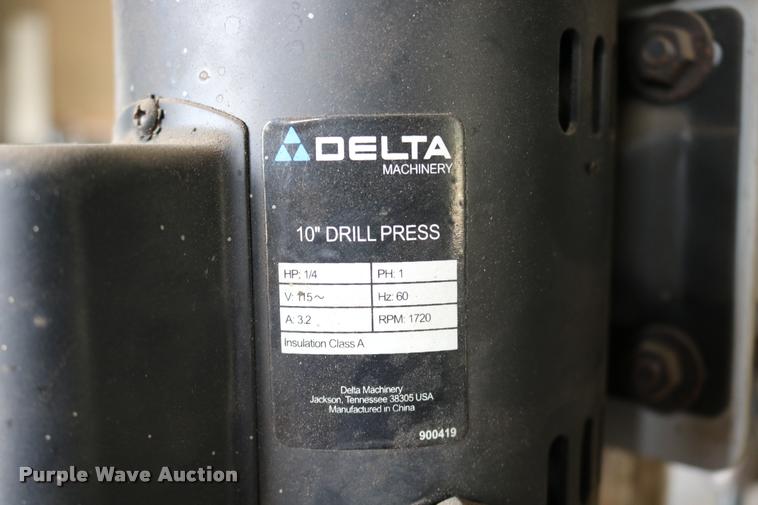 image for item DM9298 Delta DP200 shopmaster 10" drill press