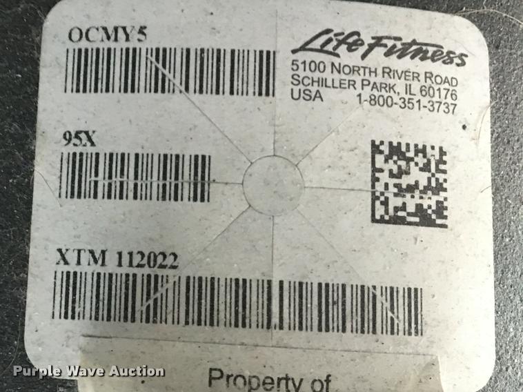 image for item DM9321 Life Fitness 95X elliptical