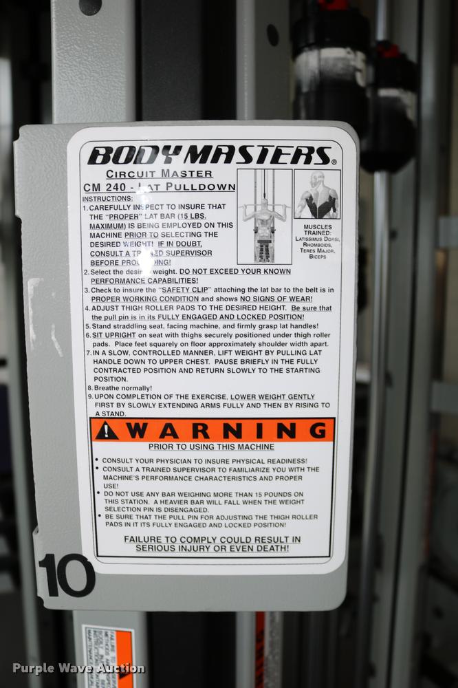 image for item DM9332 Body Masters five station jungle gym