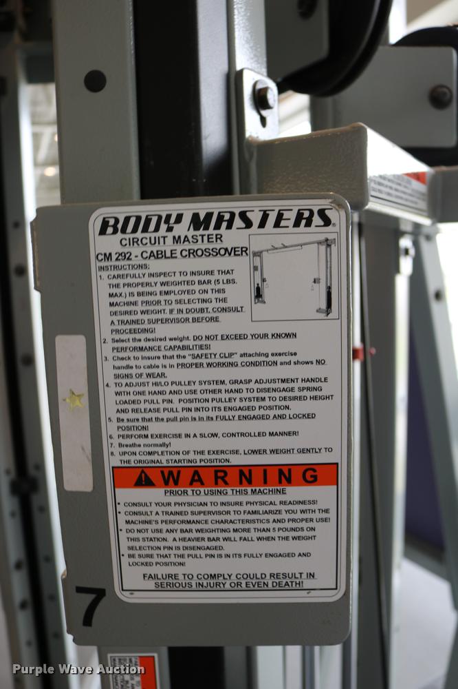 image for item DM9332 Body Masters five station jungle gym