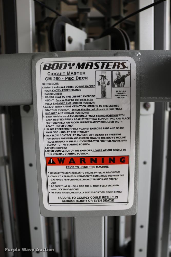 image for item DM9332 Body Masters five station jungle gym