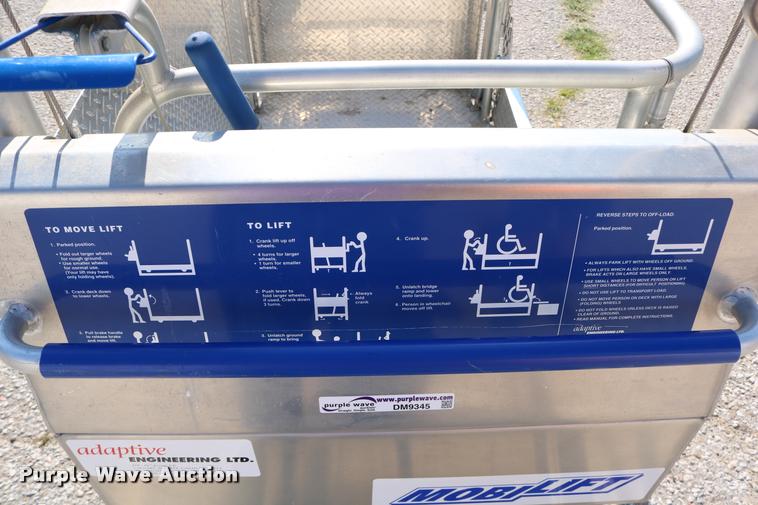image for item DM9345 Adaptive Engineering LTD Mobilift wheelchair lift