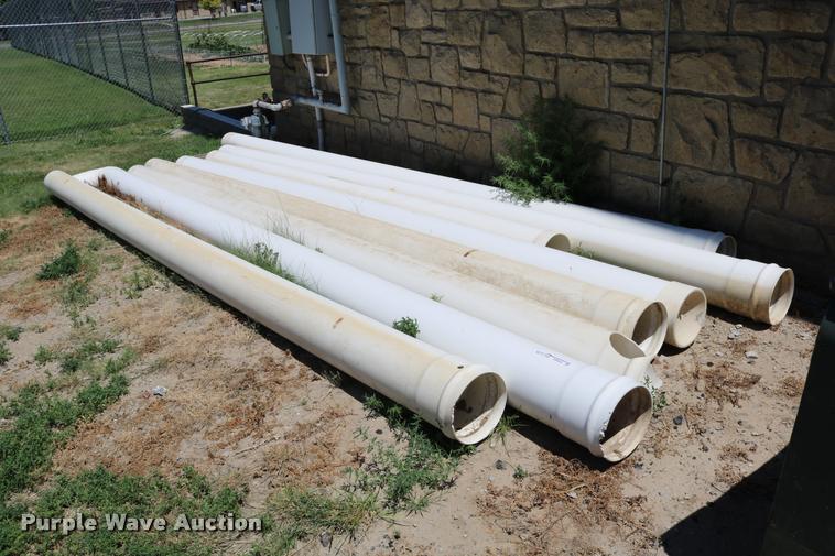 image for item DM9354 (7) pieces of 10" PVC pipe