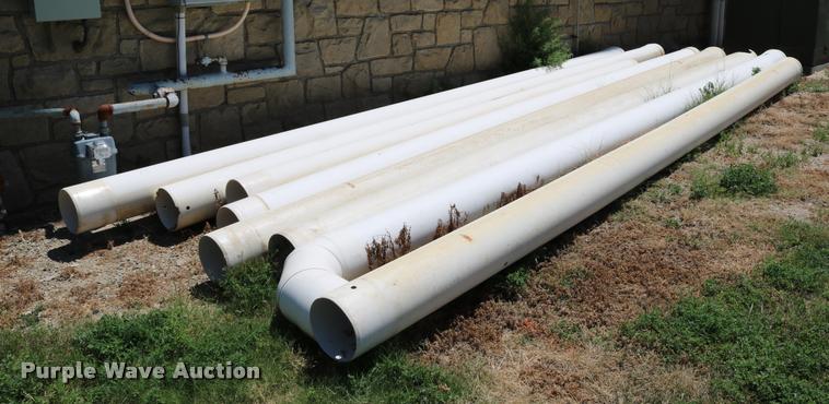 image for item DM9354 (7) pieces of 10" PVC pipe