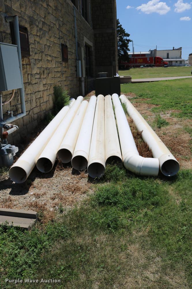image for item DM9354 (7) pieces of 10" PVC pipe