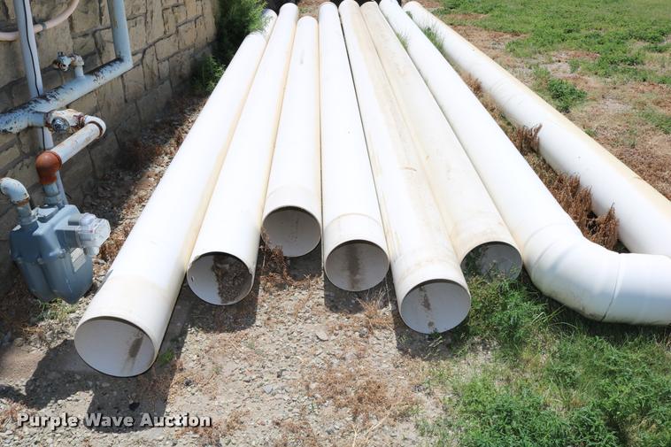 image for item DM9354 (7) pieces of 10" PVC pipe