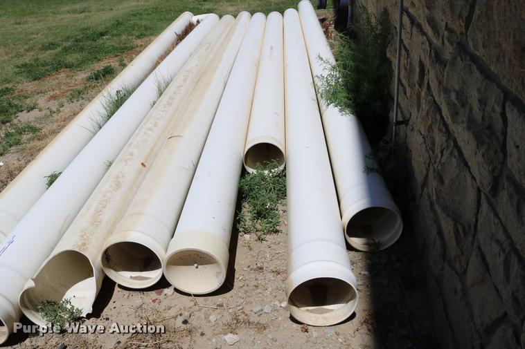 image for item DM9354 (7) pieces of 10" PVC pipe