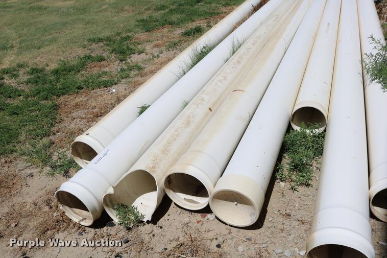 image for item DM9354 (7) pieces of 10" PVC pipe