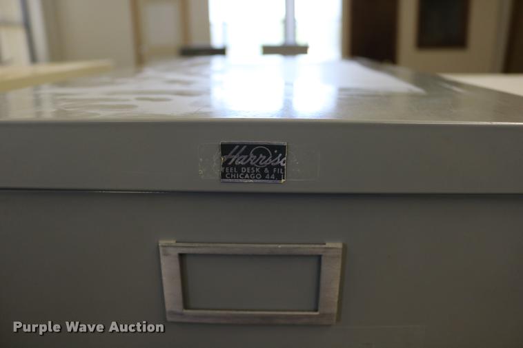 image for item DM9357 (5) four drawer filing cabinets