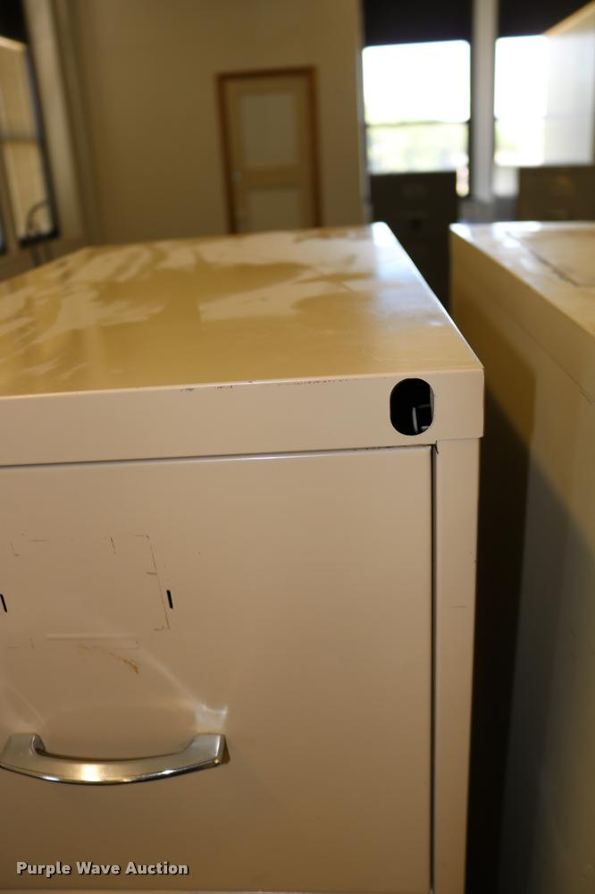 image for item DM9357 (5) four drawer filing cabinets