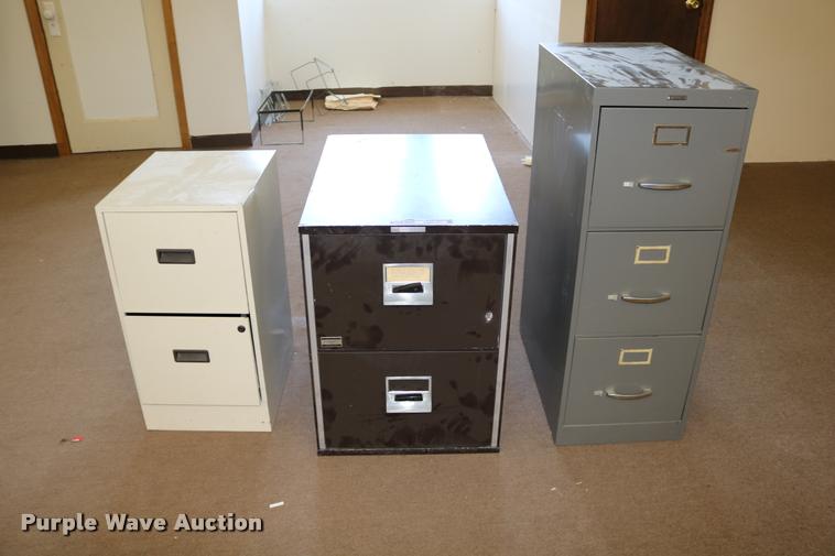 image for item DM9358 (3) filing cabinets