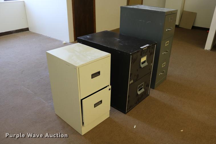 image for item DM9358 (3) filing cabinets