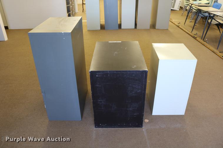 image for item DM9358 (3) filing cabinets