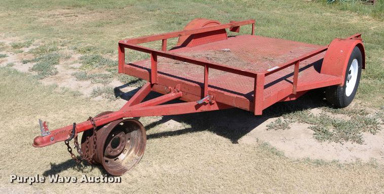 image for item DM9368 Shop built utility trailer