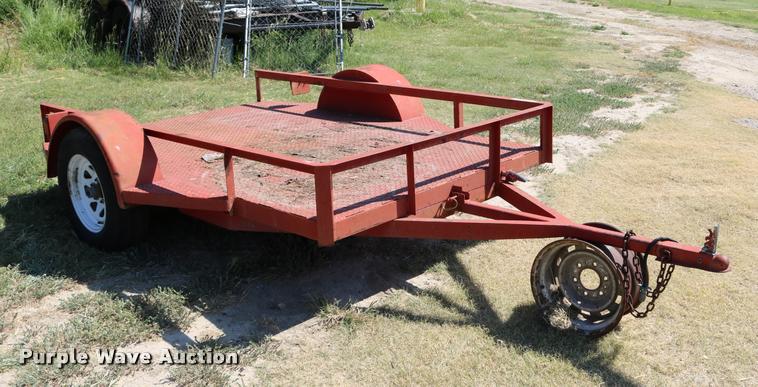 image for item DM9368 Shop built utility trailer
