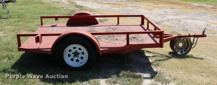 image for item DM9368 Shop built utility trailer