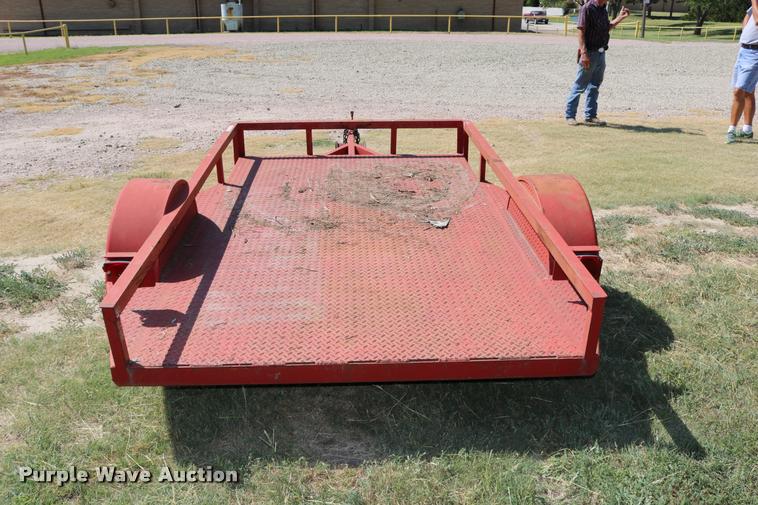 image for item DM9368 Shop built utility trailer