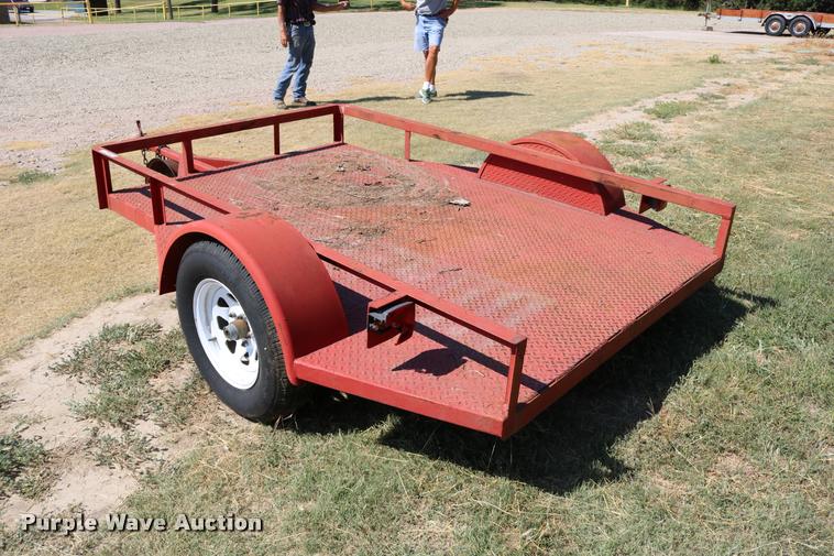 image for item DM9368 Shop built utility trailer