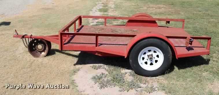 image for item DM9368 Shop built utility trailer