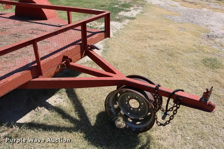 image for item DM9368 Shop built utility trailer