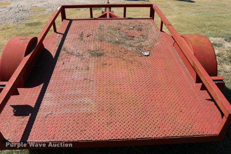 image for item DM9368 Shop built utility trailer