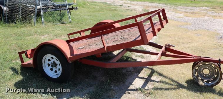 image for item DM9368 Shop built utility trailer