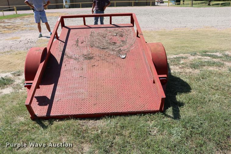 image for item DM9368 Shop built utility trailer