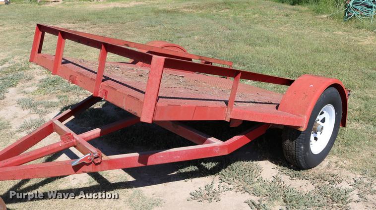 image for item DM9368 Shop built utility trailer
