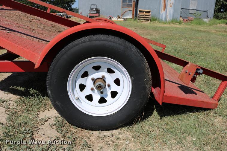 image for item DM9368 Shop built utility trailer
