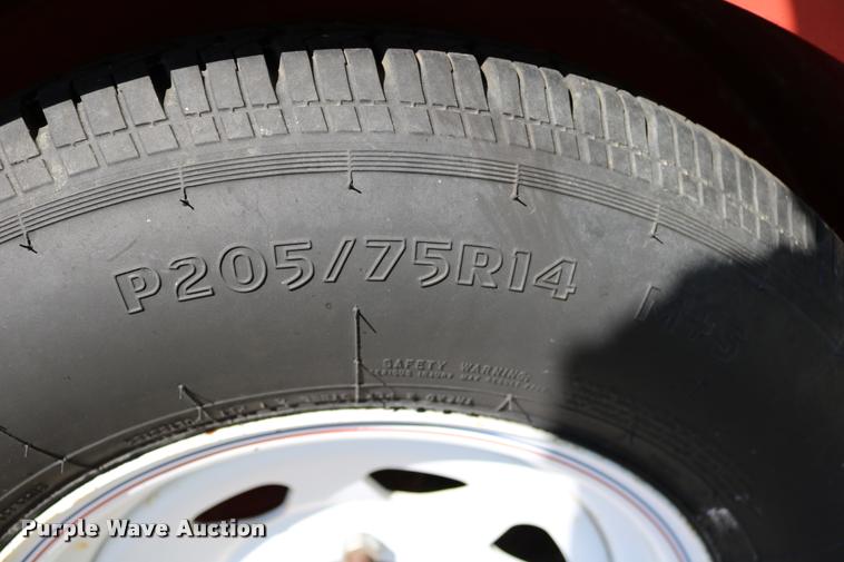 image for item DM9368 Shop built utility trailer