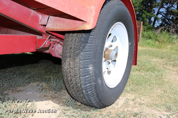 image for item DM9368 Shop built utility trailer