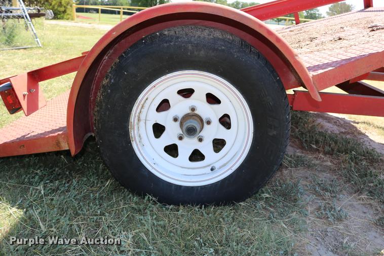 image for item DM9368 Shop built utility trailer