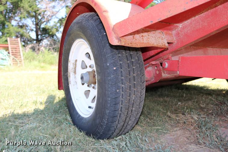 image for item DM9368 Shop built utility trailer