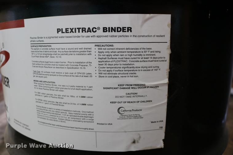 image for item DM9370 (2) barrels of Plexitrac binders