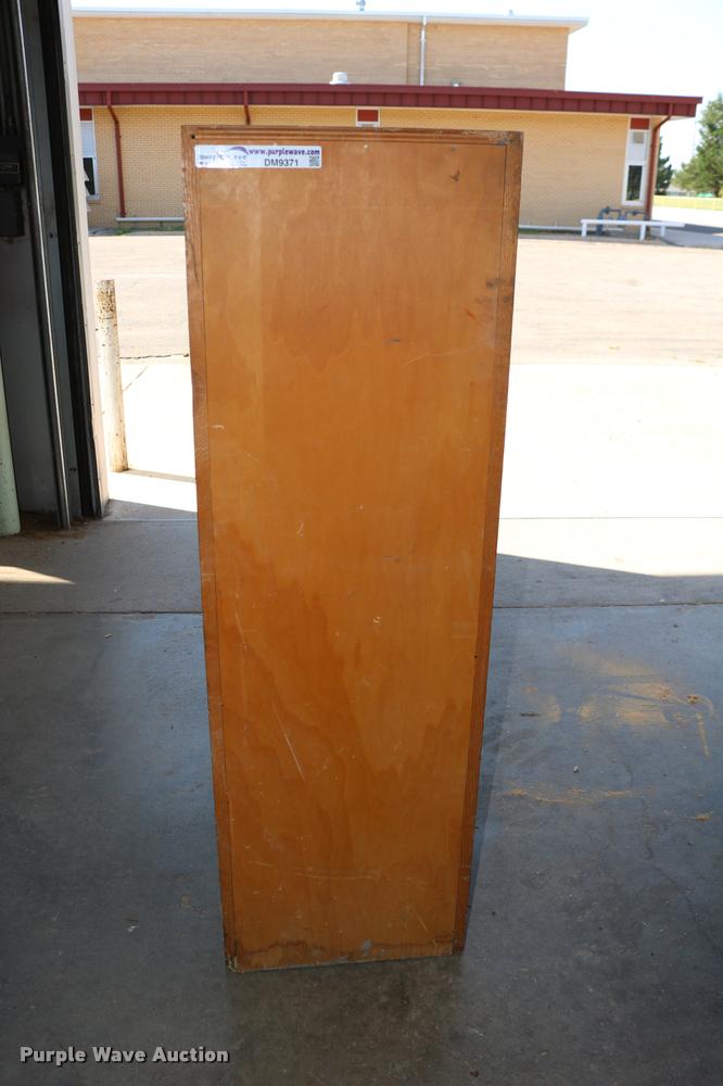 image for item DM9371 Glode Wernicke four drawer wood filing cabinet