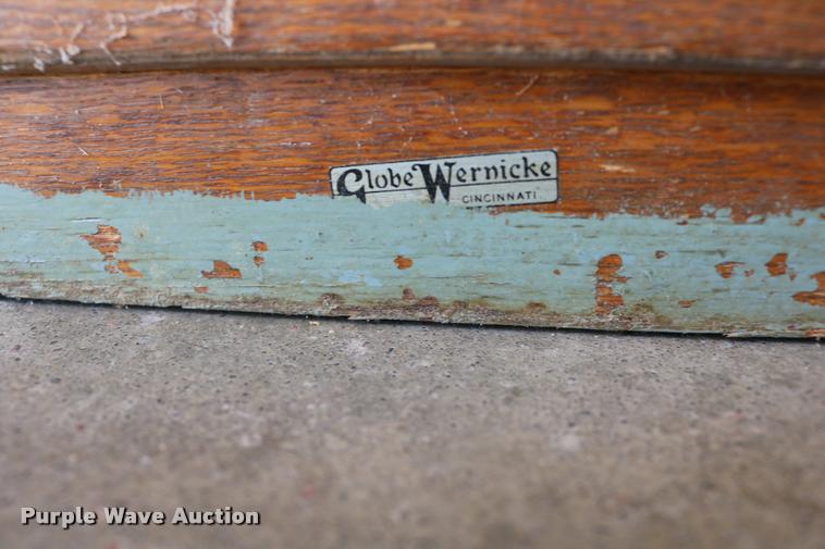 image for item DM9371 Glode Wernicke four drawer wood filing cabinet