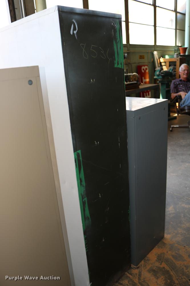 image for item DM9372 (4) metal file cabinets