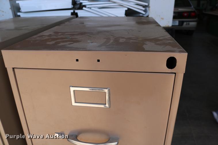 image for item DM9372 (4) metal file cabinets