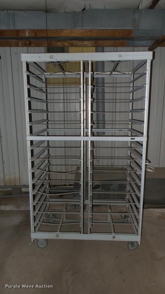 image for item DO9901 (4) metal hatchery egg racks