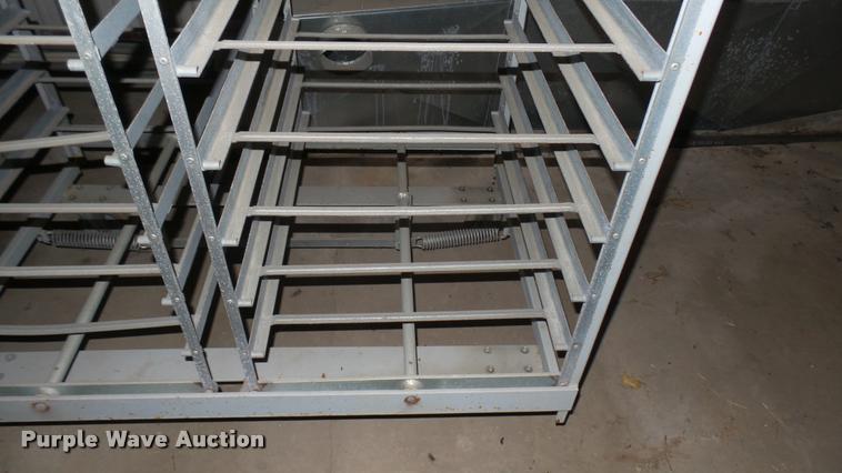 image for item DO9902 (4) metal hatchery egg racks