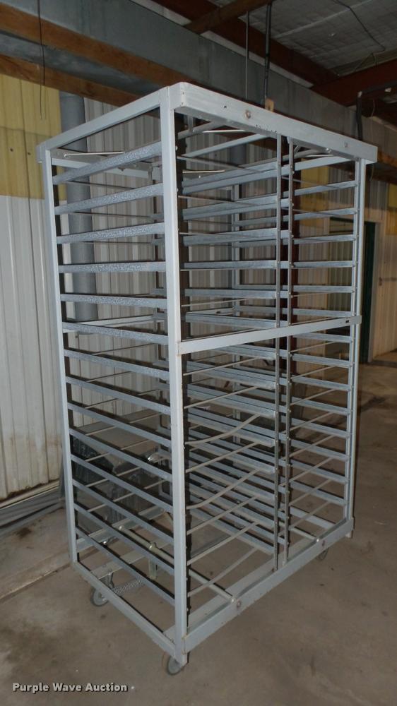 image for item DO9903 (4) metal hatchery egg racks
