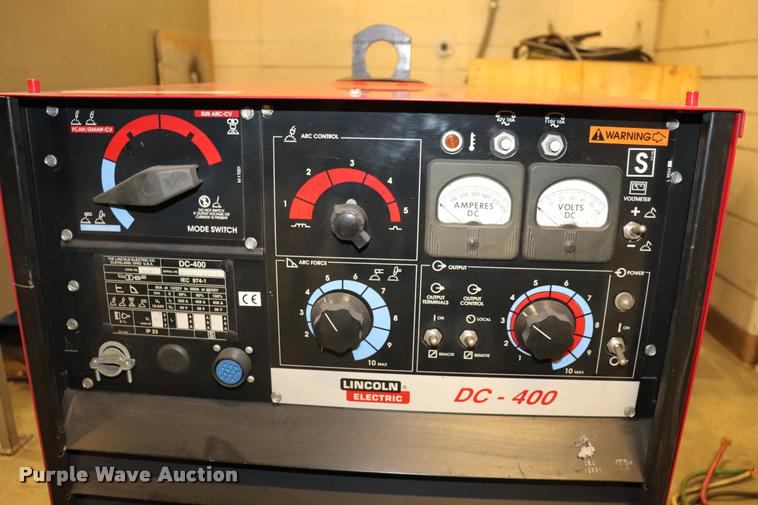 image for item DQ9401 Lincoln DC-400 welder
