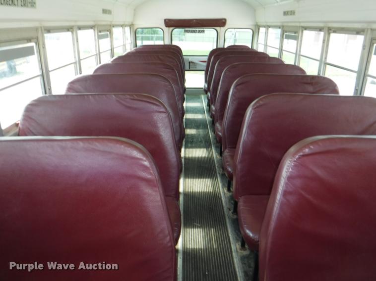 image for item J5680 2001 International 3800 Blue Bird school bus