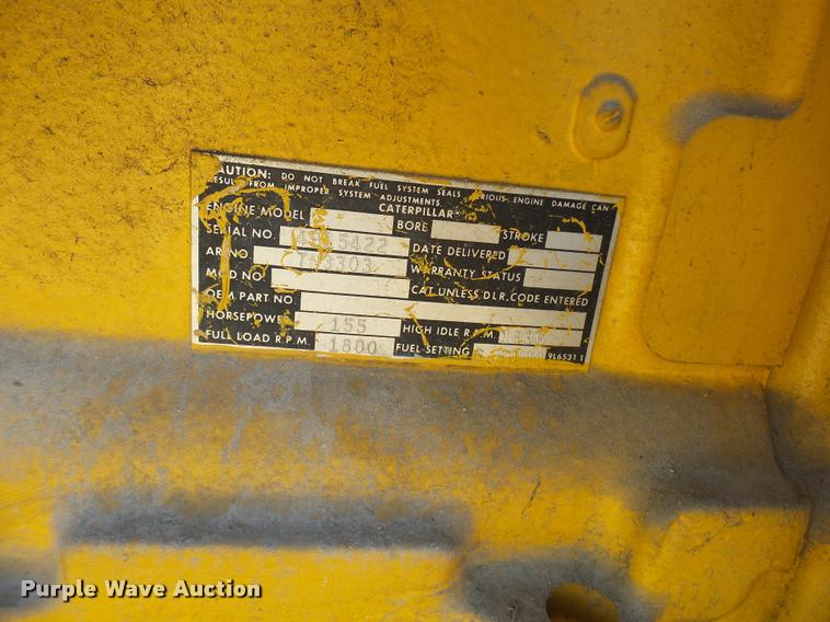 image for item K1778 Caterpillar generator