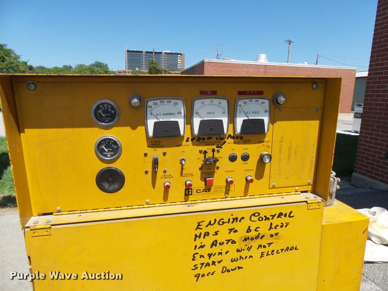 image for item K1778 Caterpillar generator