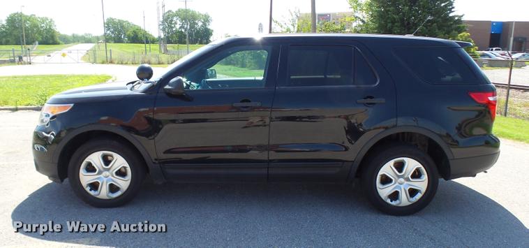 image for item K1886 2013 Ford Explorer Police Interceptor SUV