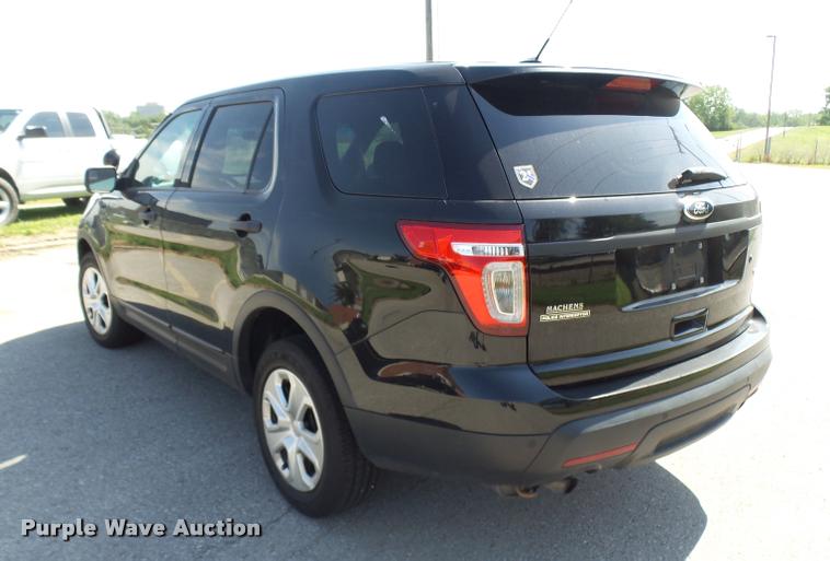 image for item K1886 2013 Ford Explorer Police Interceptor SUV