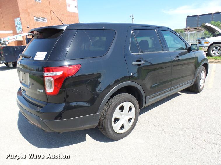 image for item K1886 2013 Ford Explorer Police Interceptor SUV